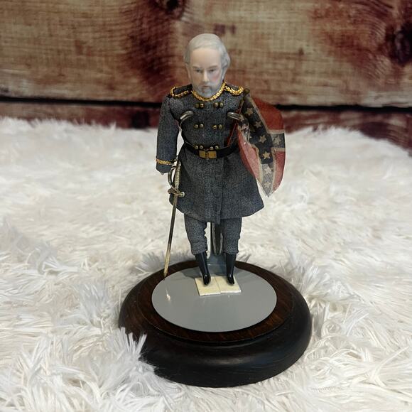 Vintage General Robert E. Lee Action Figure American Civil War Collector Quality - Picture 1 of 7